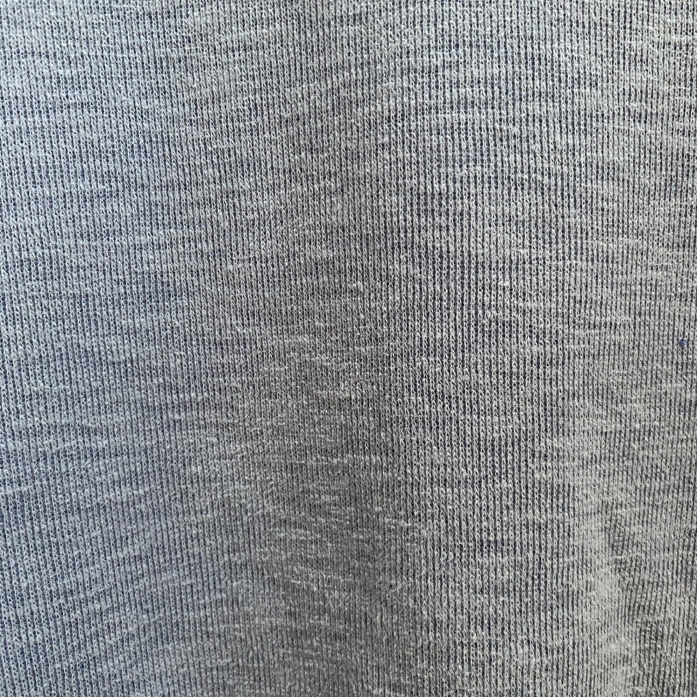 Banana Republic Long Sleeve Shirt Mens XXL Blue Slub Crewneck Top University - Picture 6 of 7